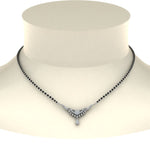 Load image into Gallery viewer, 0.25-Carat-Diamond-Drop-Mangalsutra-Necklace