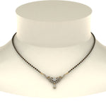 Load image into Gallery viewer, 0.25-Carat-Diamond-Drop-Mangalsutra-Necklace