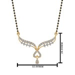 Load image into Gallery viewer, 0.50 Carat Diamond Pendant Mangalsutra
