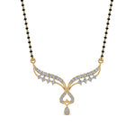 Load image into Gallery viewer, 0.50-Carat-Diamond-Pendant-Mangalsutra