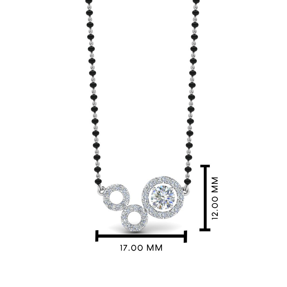 0.50-Carat-3-Circle-Diamond-Pendent-Mangalsutra