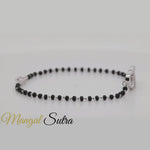 Load and play video in Gallery viewer, Interlocked Heart Bracelet Mangalsutra