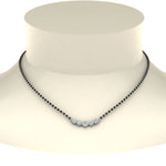 Load image into Gallery viewer, 5-Diamond-Mangalsutra-Necklace