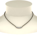 Load image into Gallery viewer, 5-Diamond-Mangalsutra-Necklace
