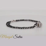 Load and play video in Gallery viewer, Pave Diamond Mangalsutra Bracelet
