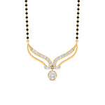 Load image into Gallery viewer, Forever Wave Design Gold Diamond Mangalsutra