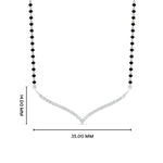 Load image into Gallery viewer, Simple Diamond Delicate Mangalutra