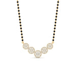 Load image into Gallery viewer, 5 Round Cluster Timeless Mangalsutra