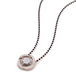 Load image into Gallery viewer, Single Line Nallapusalu With Diamond Pendant