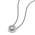 Load image into Gallery viewer, Single Line Nallapusalu With Diamond Pendant