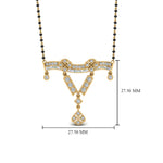 Load image into Gallery viewer, Antique-Design-Mangalsutra-Diamond
