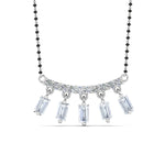 Load image into Gallery viewer, Baguette-Diamond-Mangalsutra
