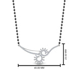 Load image into Gallery viewer, Beautiful Black Beads Mangalsutra Chain