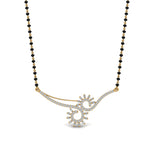 Load image into Gallery viewer, Beautiful Black Beads Mangalsutra Chain