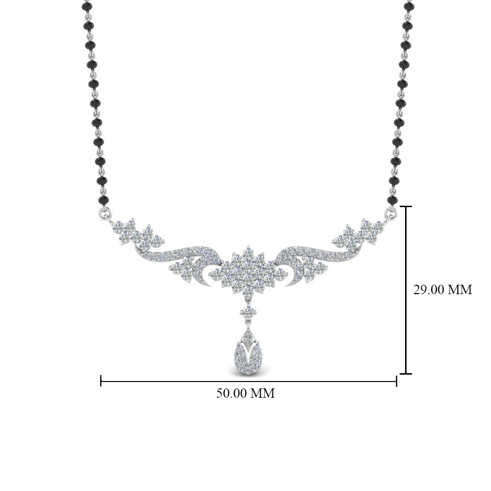 Beautiful-Diamond-Necklace-Mangalsutra