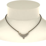 Load image into Gallery viewer, Women Small Diamond Necklace Mangalsutra