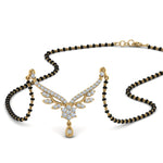 Load image into Gallery viewer, Beautiful-Drop-Diamond-Mangalsutra