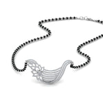 Load image into Gallery viewer, Beautiful-Flower-Design-Mangalsutra