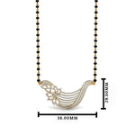 Load image into Gallery viewer, Beautiful Flower Design Mangalsutra