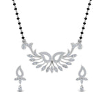 Load image into Gallery viewer, Beautiful-Diamond-Mangalsutra-Earring-Set