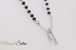Load and play video in Gallery viewer, Floating Diamond Mangalsutra Pendant