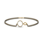 Load image into Gallery viewer, Circle Linked Bracelet Mangalsutra