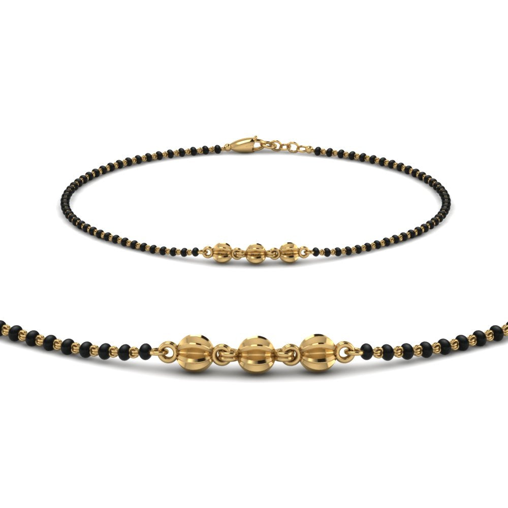 Classic Gold Bracelet Mangalsutra