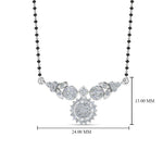 Load image into Gallery viewer, Cluster-Diamond-Antique-Mangalsutra-Design