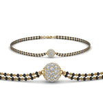 Load image into Gallery viewer, Cluster Diamond Bracelet Mangalsutra