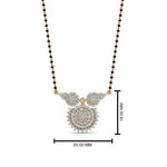 Load image into Gallery viewer, Cluster-Diamond-Vati-Mangalsutra