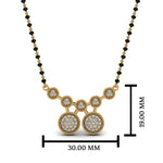 Load image into Gallery viewer, Cluster-Wati-Diamond-Mangalsutra