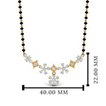 Load image into Gallery viewer, Cute-Diamond-Pendant-Mangalsutra