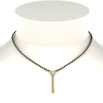 Load image into Gallery viewer, Cute-Heart-Diamond-Mangalsutra