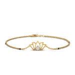 Load image into Gallery viewer, Cute Lotus Hand Mangalsutra