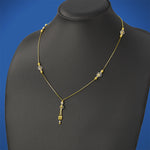 Load image into Gallery viewer, delicate-fancy-gold-chain-in-MGSDB113-NL-YG