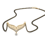 Load image into Gallery viewer, Diamond-Drop-Mangalsutra-Necklace