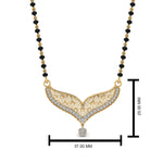 Load image into Gallery viewer, Diamond-Drop-Mangalsutra-Necklace