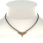 Load image into Gallery viewer, Diamond-Drop-Mangalsutra-Necklace