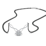 Load image into Gallery viewer, Diamond-Flower-Mangalsutra