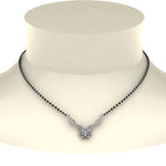 Load image into Gallery viewer, Diamond-Flower-Mangalsutra