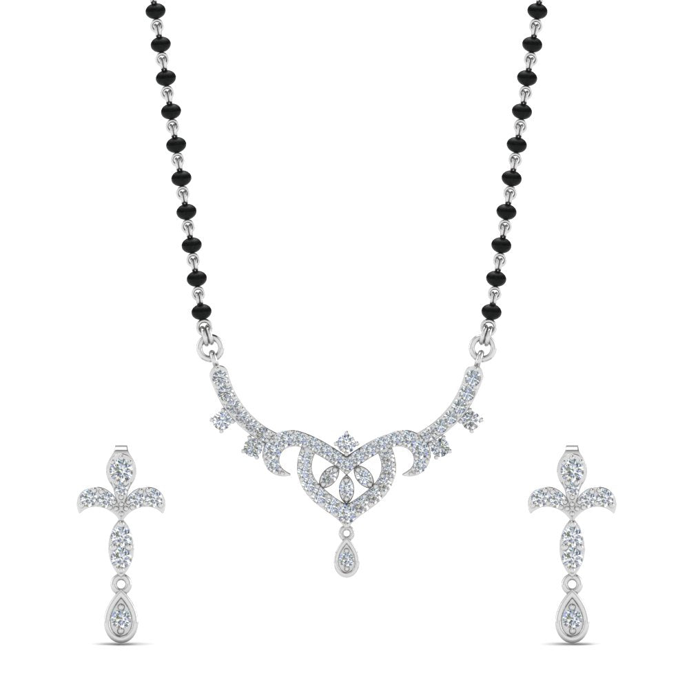 Diamond-Mangalsutra-Matching-Set