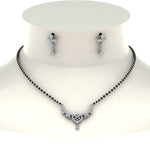 Load image into Gallery viewer, Diamond-Mangalsutra-Matching-Set