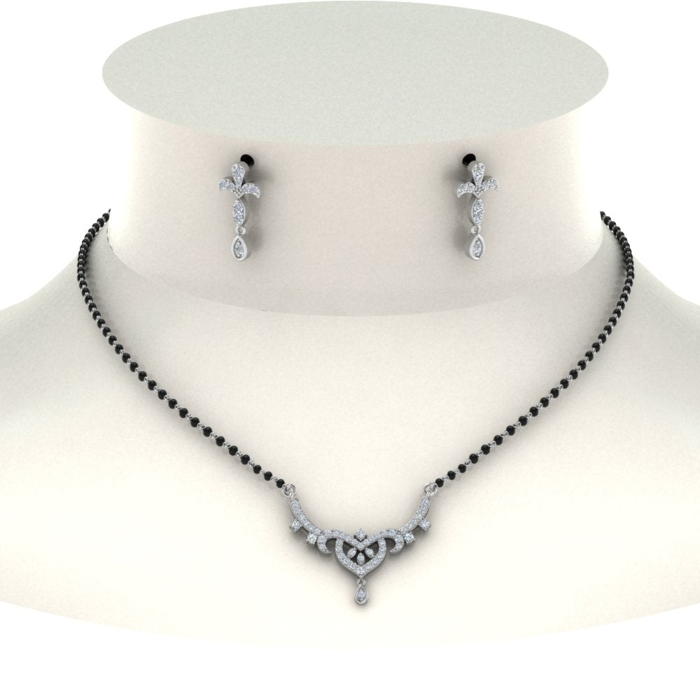 Diamond-Mangalsutra-Matching-Set