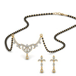 Load image into Gallery viewer, Diamond-Mangalsutra-Matching-Set