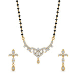 Load image into Gallery viewer, Diamond-Mangalsutra-Matching-Set
