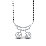 Load image into Gallery viewer, Diamond-Mangalsutra-With-Sun-Signs