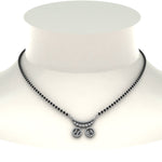 Load image into Gallery viewer, Diamond-Mangalsutra-With-Sun-Signs