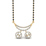 Load image into Gallery viewer, Diamond-Mangalsutra-With-Sun-Signs