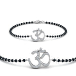 Load image into Gallery viewer, Diamond OM Mangalsutra Bracelet