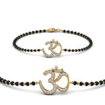 Load image into Gallery viewer, Diamond OM Mangalsutra Bracelet